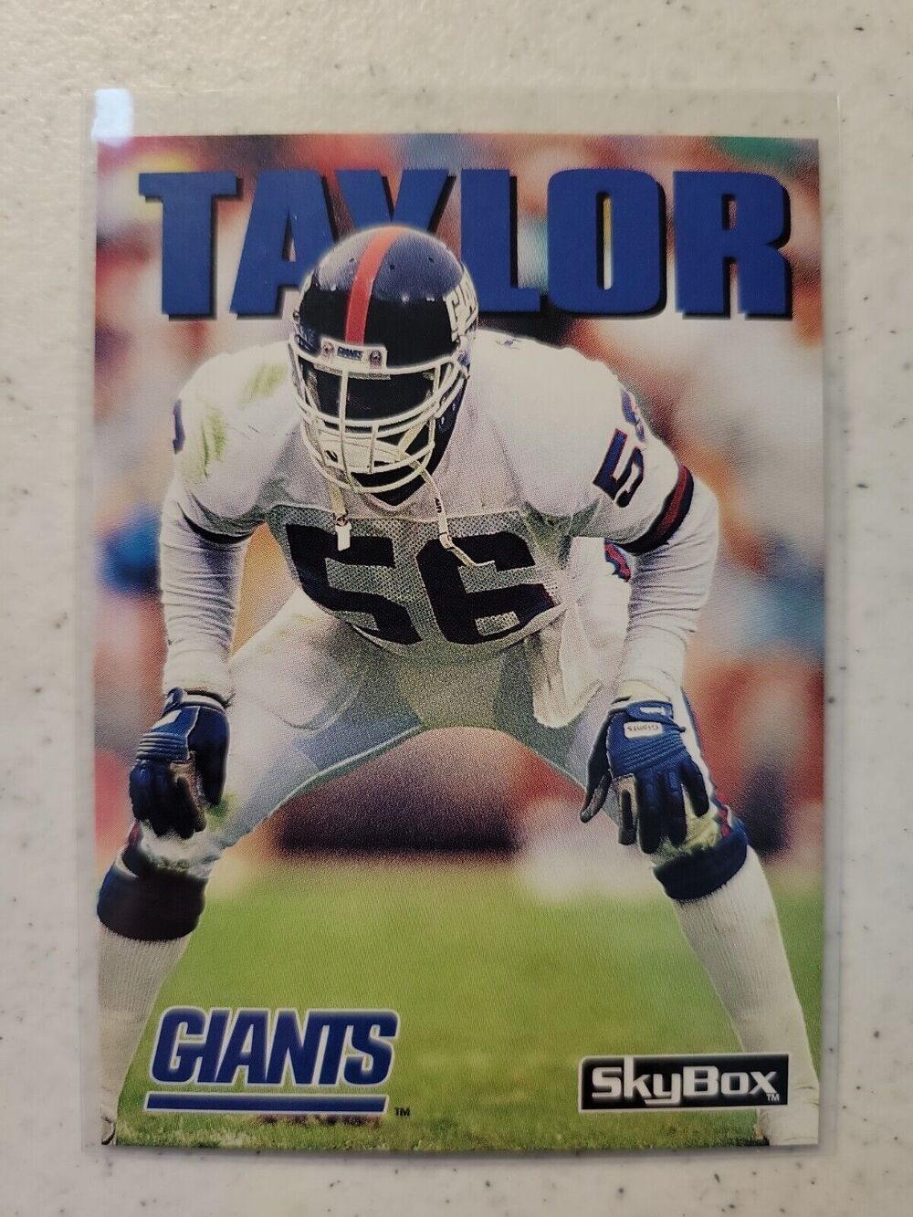 Lawrence Taylor 1992 Skybox Impact #14 - New York Giants - NFL - Fresh Pull